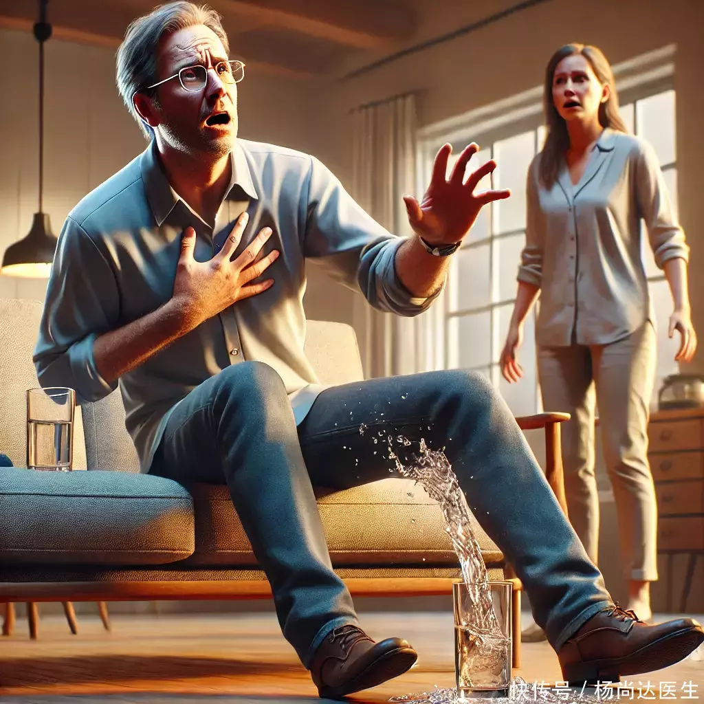 搭搭网 忽然手抖说不利索伴心慌，或为短暂性脑缺血，建议急诊就医