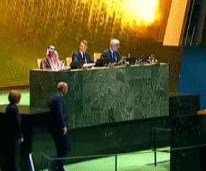 春安配资 埃尔多安联合国发言被马克龙“闭麦”？土方回应