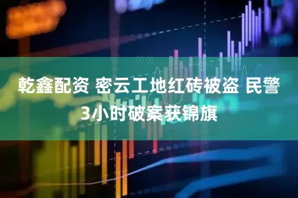 乾鑫配资 密云工地红砖被盗 民警3小时破案获锦旗