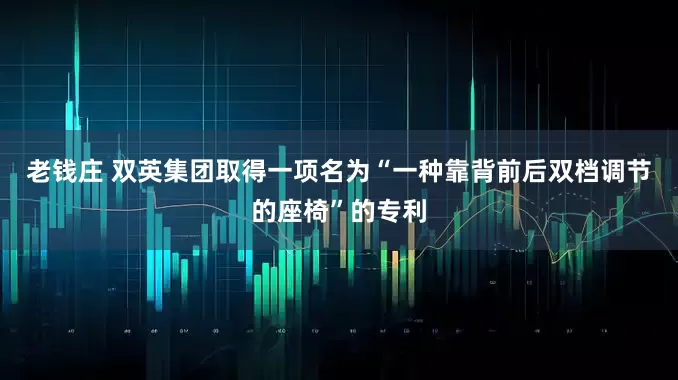 老钱庄 双英集团取得一项名为“一种靠背前后双档调节的座椅”的专利